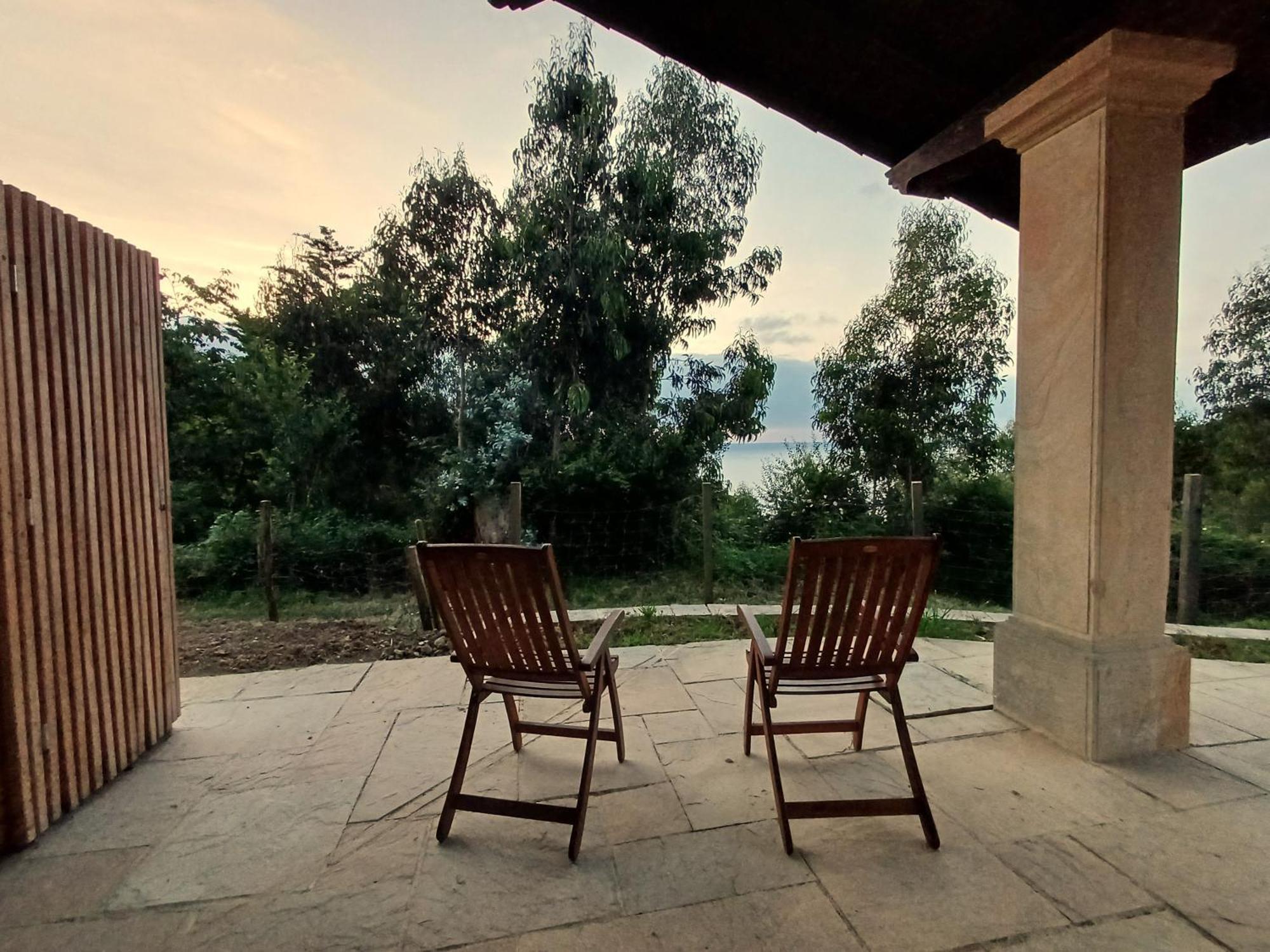 Amplio Apartamento Con Jardin En Villa Haritza Con Vistas Al Mar Ea Eksteriør bilde